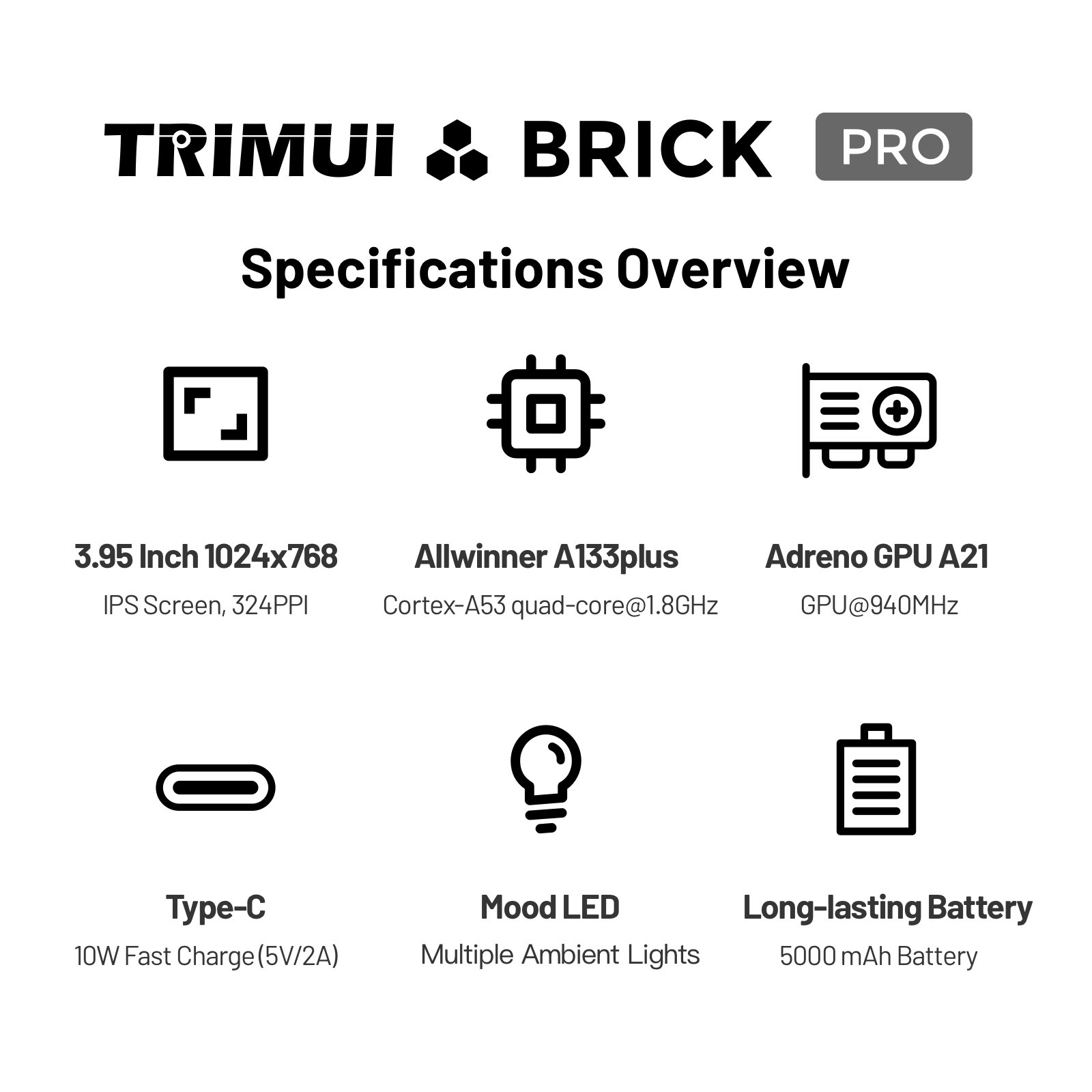 TRIMUI Brick Pro TG4040 Retro  – Retro Gaming Kiosk Bewertung und Preis