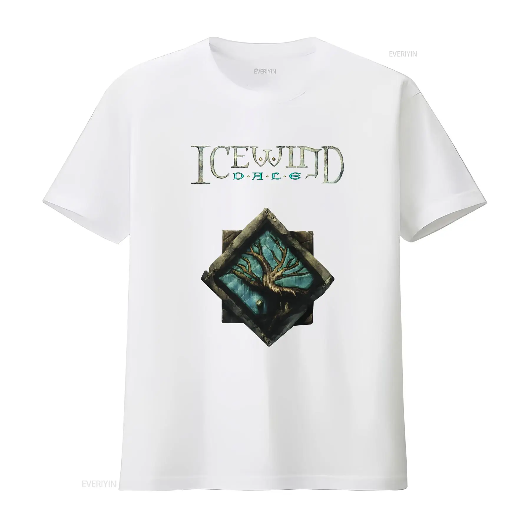 Icewind Dale Logo Classic Vide – Retro Gaming T Shirt Bewertung und Preis