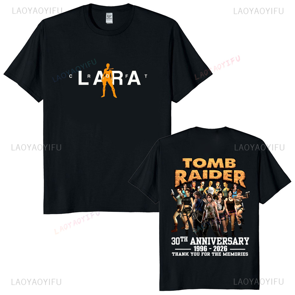 Tomb Raider 30th Anniversary U – Retro Gaming T Shirt Bewertung und Preis