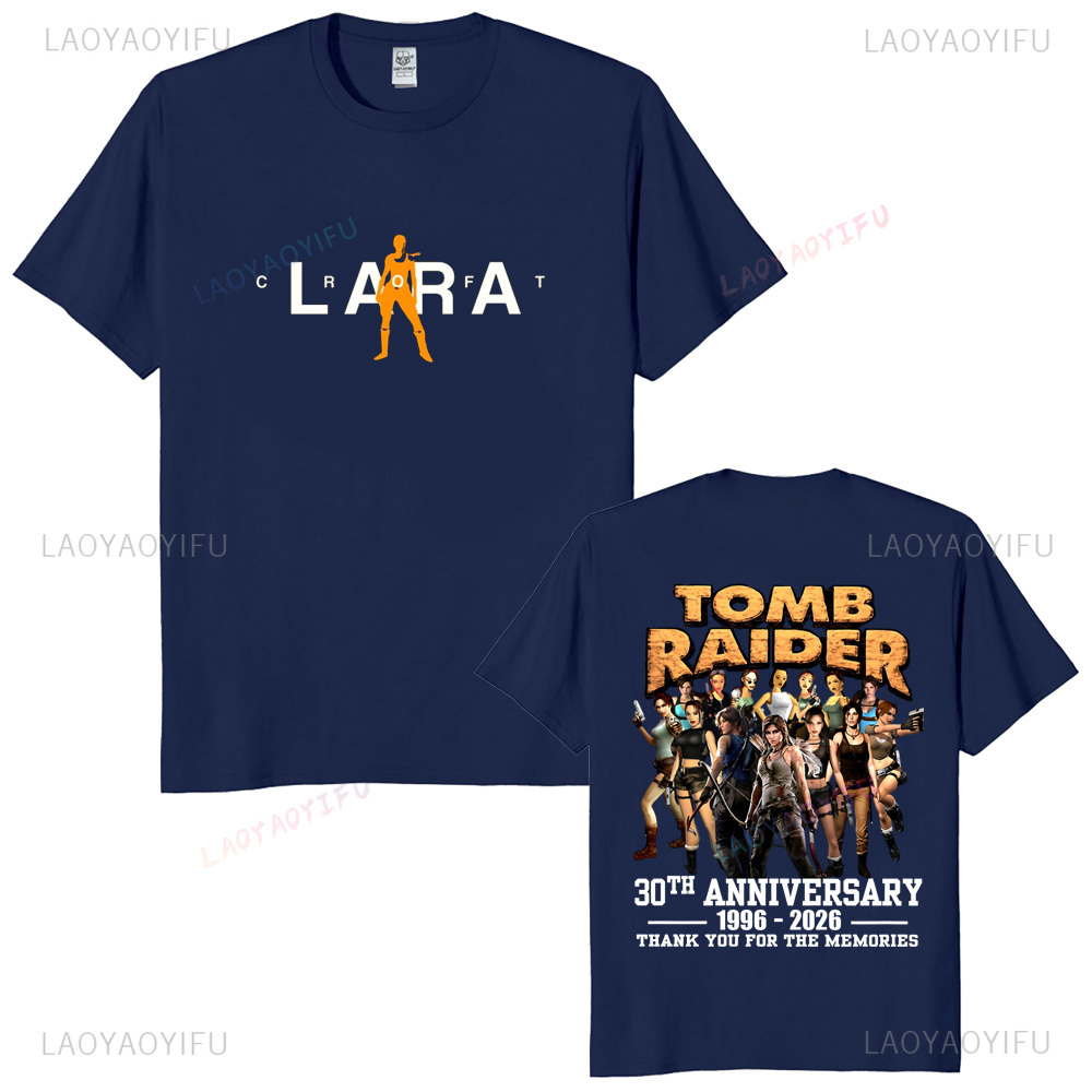 Tomb Raider 30th Anniversary U – Retro Gaming T Shirt Bewertung und Preis