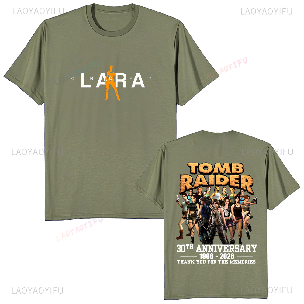 Tomb Raider 30th Anniversary U – Retro Gaming T Shirt Bewertung und Preis
