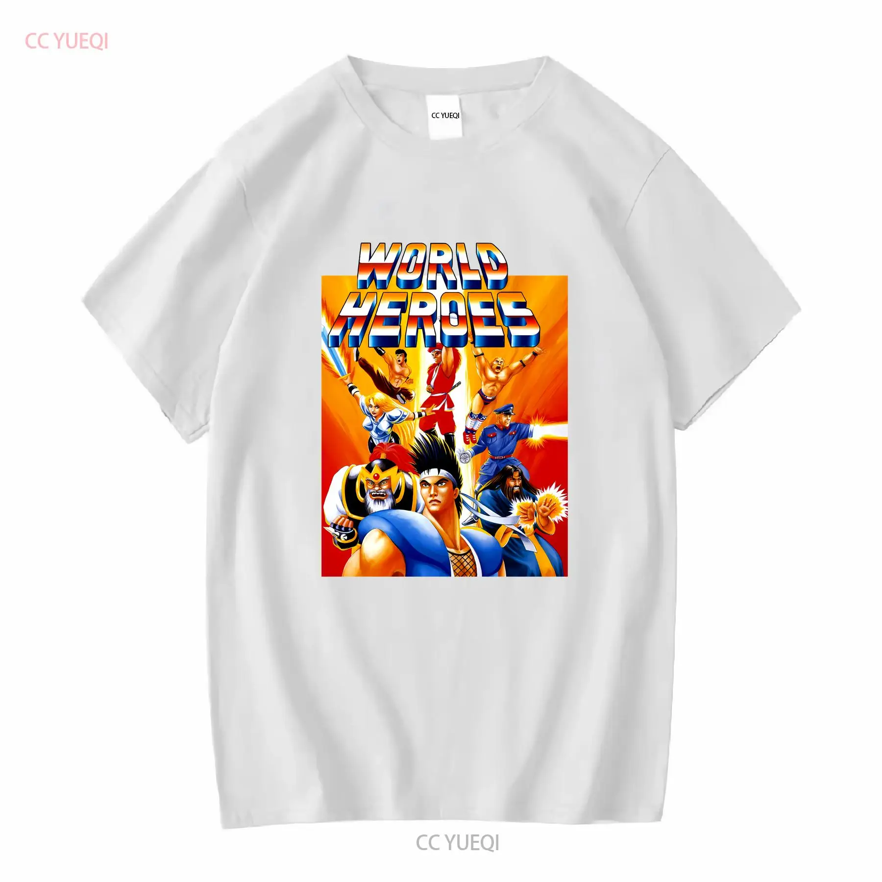 World Heroes Classic NEO GEO V – Retro Gaming T Shirt Bewertung und Preis
