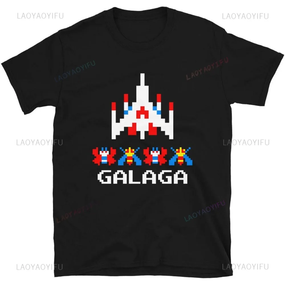 80er 70er Jahre Arcade Galaga  – Retro Gaming T Shirt Bewertung und Preis