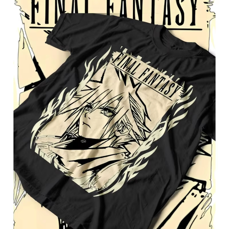 Final Fantasy VII Rebirth FF7  – Retro Gaming T Shirt Bewertung und Preis
