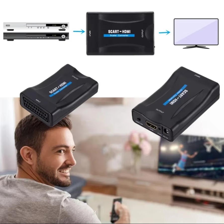 Full HD 1080P SCART zu HDMI-ko – Scart To Hdmi Bewertung und Preis