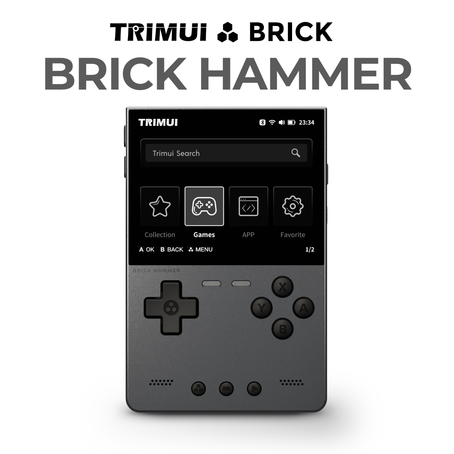Metallgehäuse Trimui Brick Ham – Retro Gaming Kiosk Bewertung und Preis
